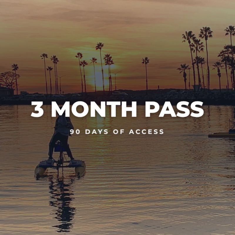 3 Month Pass, 90 days of access